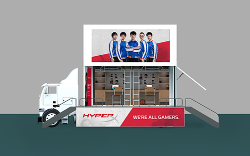 獨(dú)家定制？沒什么不可以！——景川大篷車變身“電競宅的旅行車”，炫酷來襲，一起吃雞