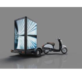 摩托廣告拖車(chē)