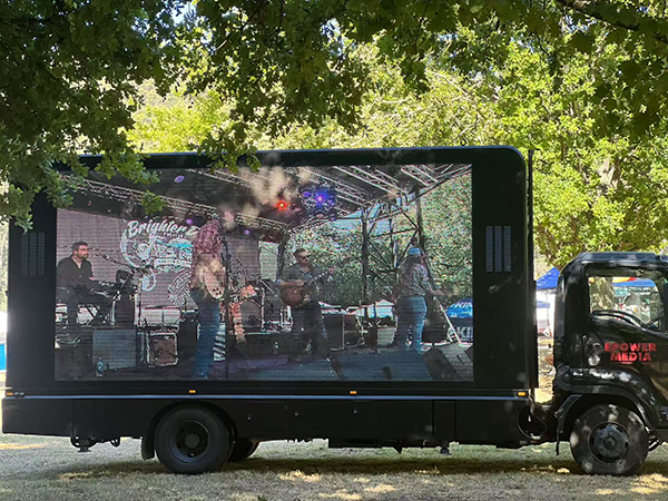 LED 拖車點燃澳大利亞 “Brighter Days Festival”活動熱情